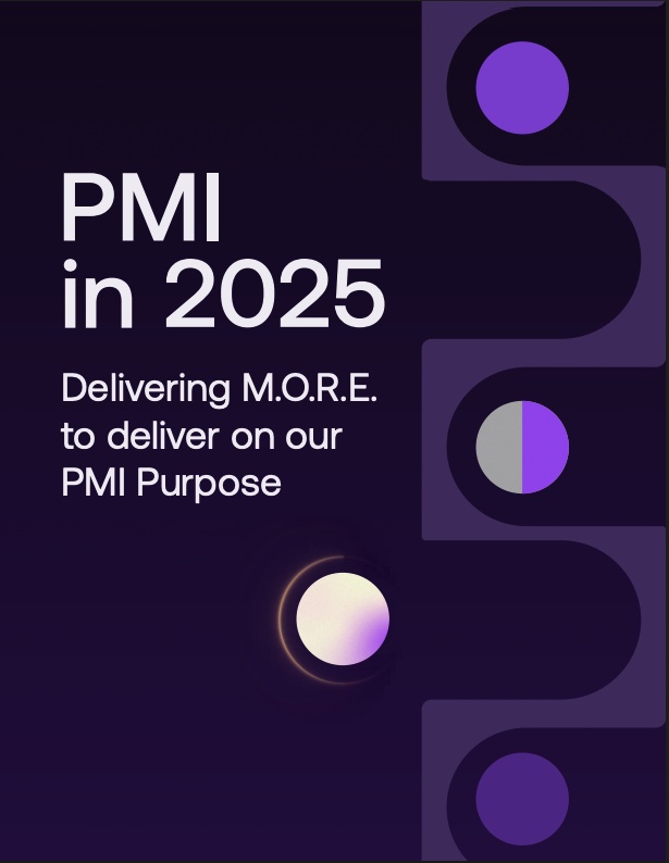PMI in 2025, Delivering MORE to delver on our PMI Purpose cover image